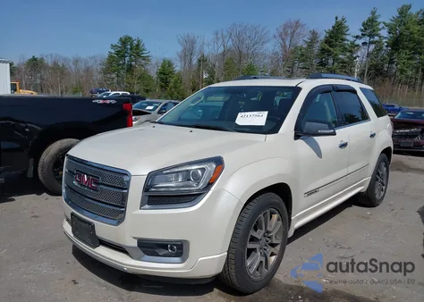 2013 GMC Acadia Denali from USA, damaged, VIN 1GKKVTKD3DJ244922